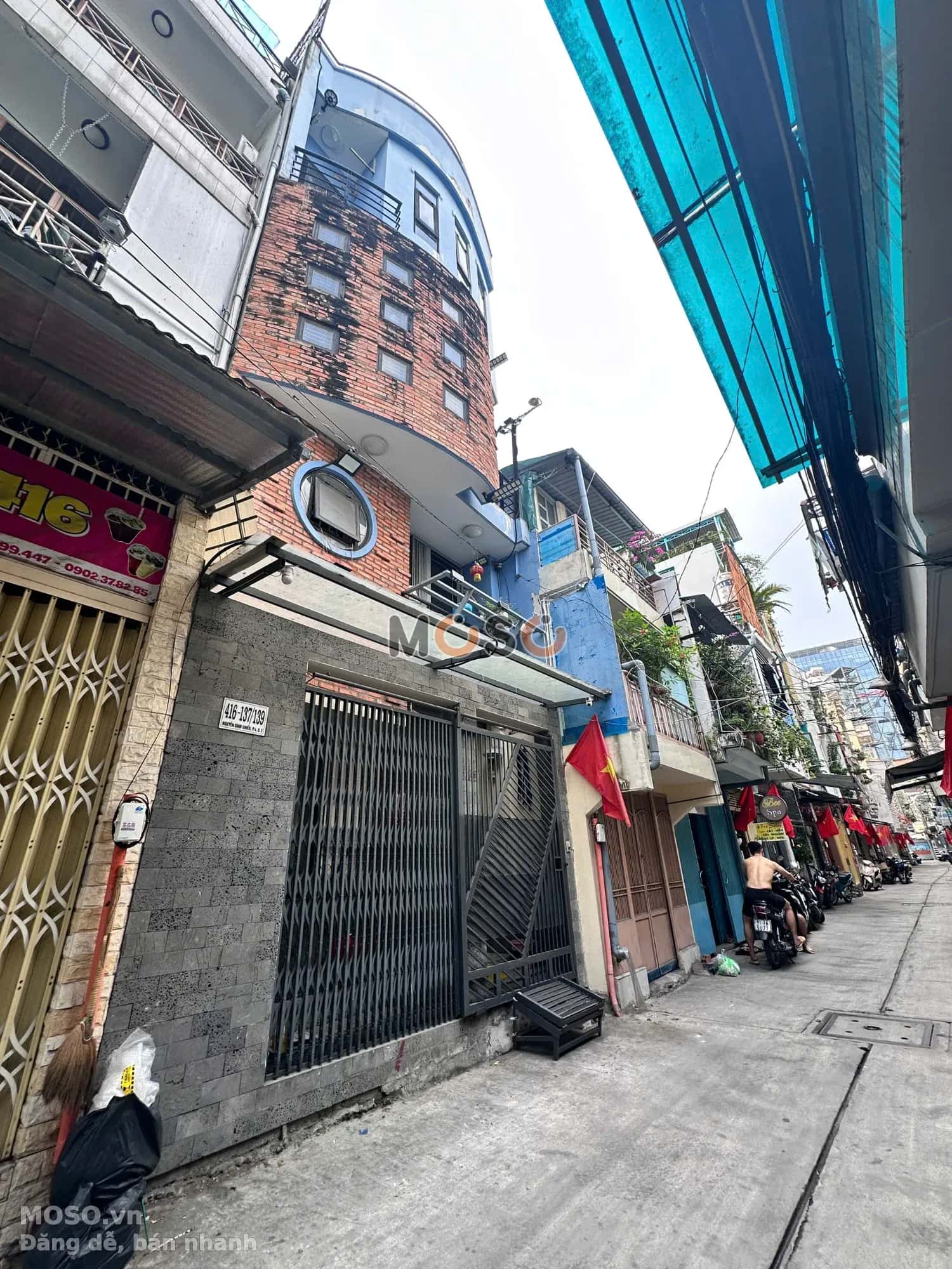 Bán nhà hẻm 416/137-139 Nguyễn Đình Chiểu Quận 3, TP.HCM – 4 phòng ngủ, giá 12.9 tỷ - ảnh 1