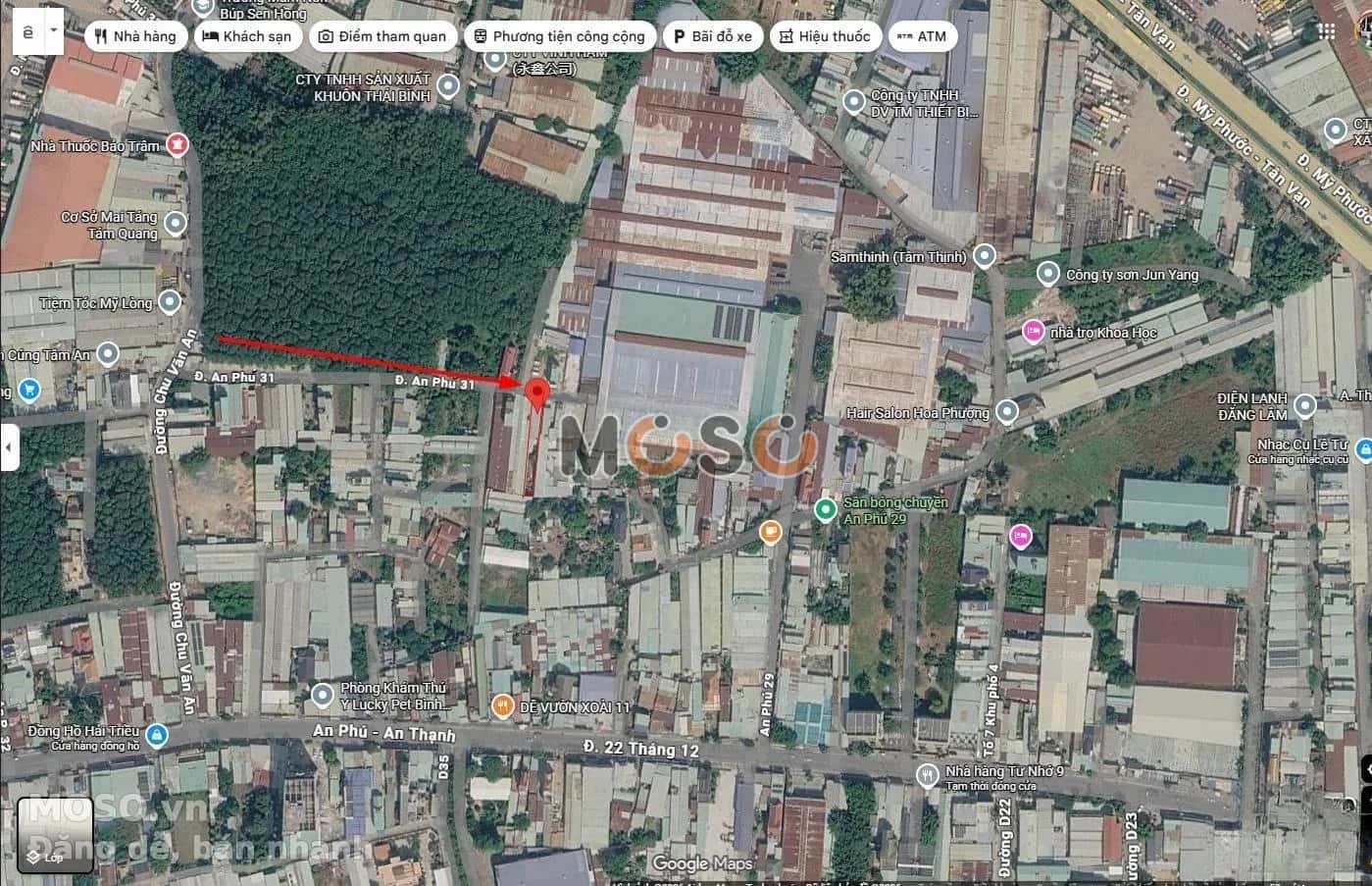 Bán đất đường An Phú 31 Thành phố Thuận An, Bình Dương – giá 12 tỷ - ảnh 4