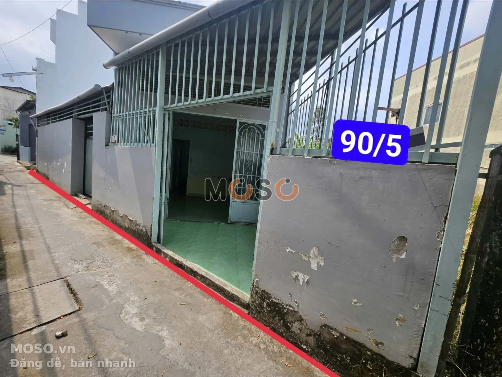 Bán nhà hẻm Nguyễn Thông Quận Bình Thuỷ, TP. Cần Thơ – 2 phòng ngủ, giá 1.3 tỷ - ảnh 1