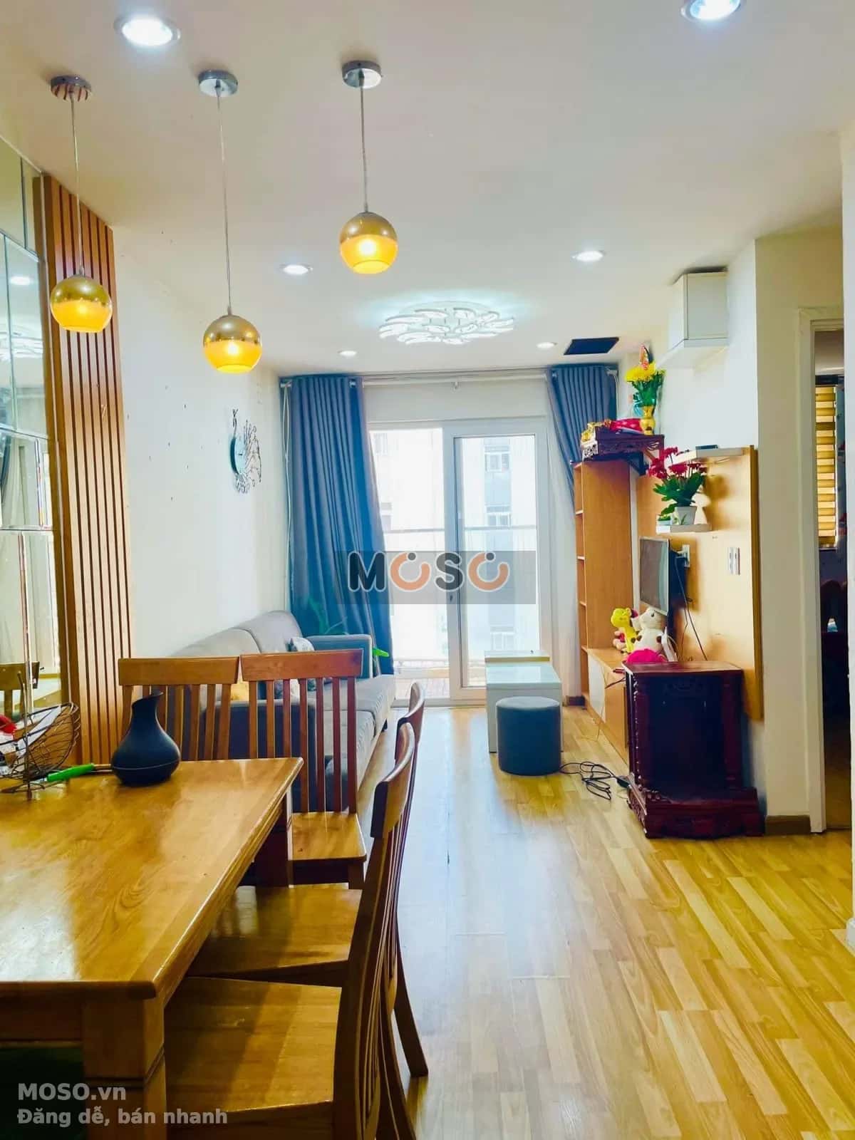 Cho thuê căn hộ chung cư Võ Văn Kiệt Quận 8, TP.HCM – 3 phòng ngủ, giá 9 triệu - ảnh 1
