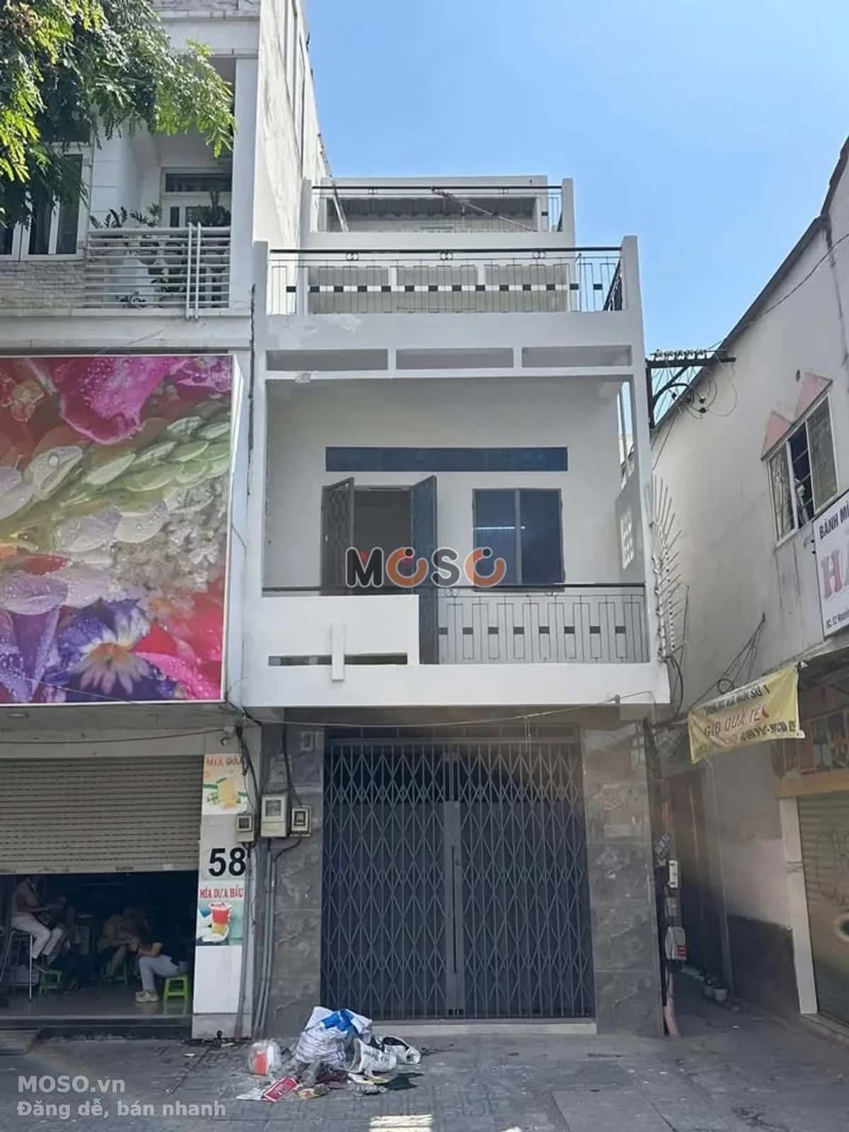 Cho thuê nhà mặt tiền Nguyễn Biểu Quận 5, TP.HCM – 8 phòng ngủ, giá 55 triệu - ảnh 1