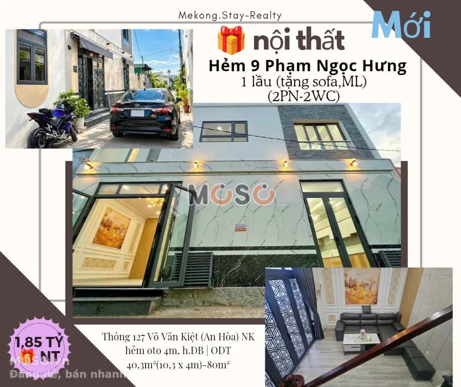 Bán nhà mặt tiền Phạm Ngọc Hưng Quận Ninh Kiều, TP. Cần Thơ – 2 phòng ngủ, giá 1.9 tỷ - ảnh 1