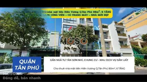 Cho thuê nhà mặt tiền Hiền Vương Tân Phú, TP.HCM – giá 49 triệu - ảnh 1