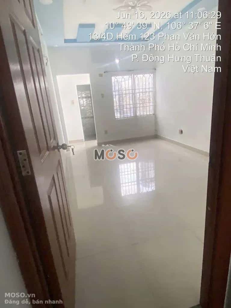 Cho thuê nhà hẻm Phan Văn Hớn Quận 12, TP.HCM – 3 phòng ngủ, giá 8.5 triệu - ảnh 2