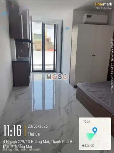 Cho thuê căn hộ chung cư Hoàng Mai Hoàng Mai, Hà Nội – 1 phòng ngủ, giá 4.5 triệu - ảnh 4