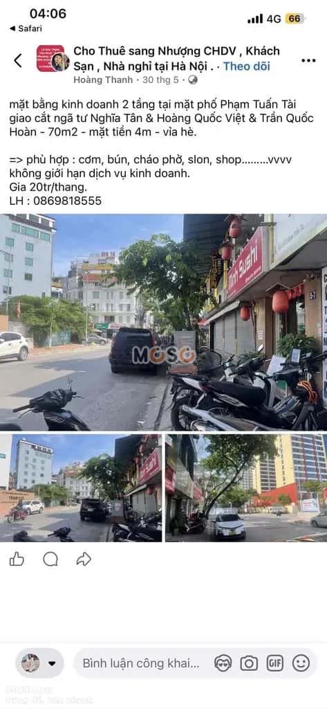 Cho thuê nhà mặt tiền Đặng Thùy Trâm Cầu Giấy, Hà Nội – giá 12 triệu - ảnh 9