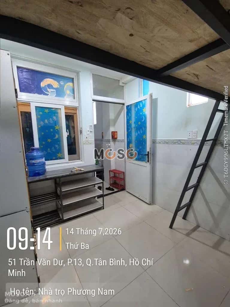 Cho thuê phòng trọ Trần Văn Dư Quận Tân Bình, TP.HCM – 1 phòng ngủ, giá 3 triệu - ảnh 1