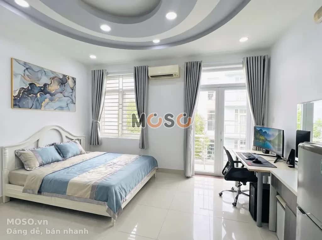 Cho thuê căn hộ dịch vụ Lê Văn Lương Quận 7, TP.HCM – 1 phòng ngủ, giá 6 triệu - ảnh 1