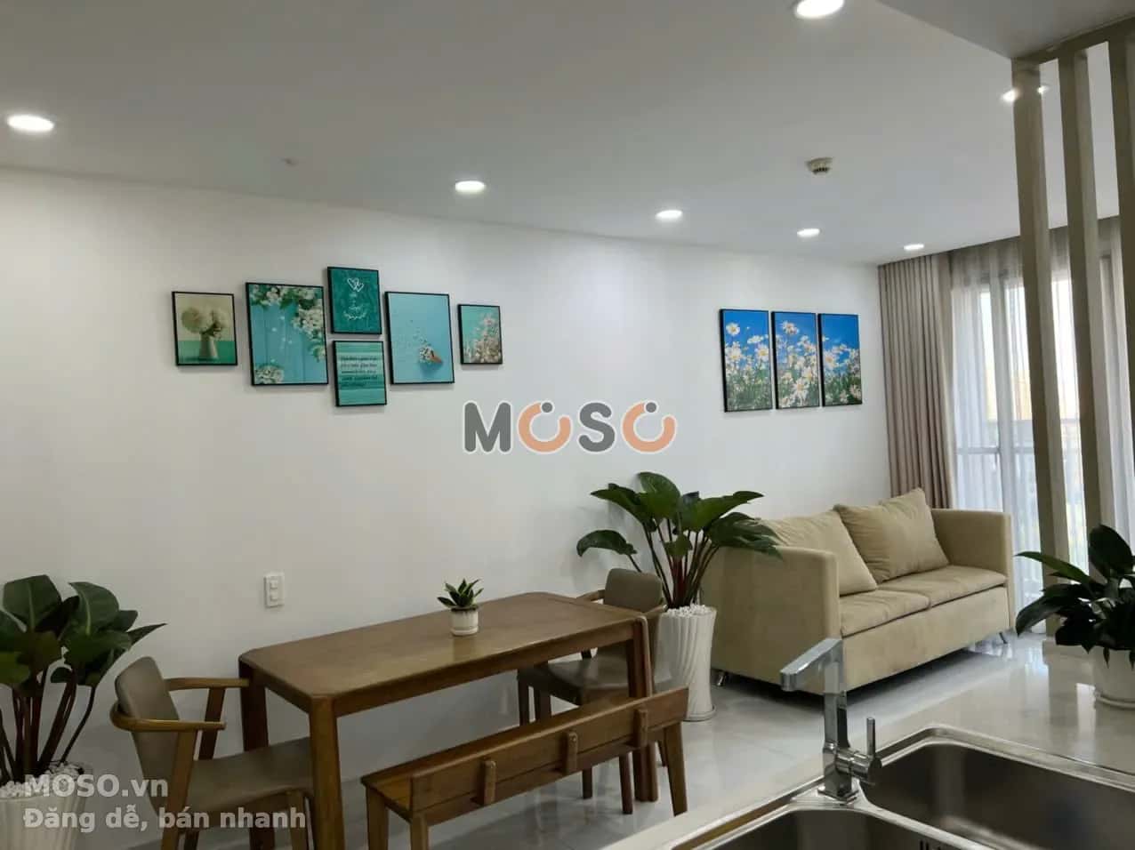 Cho thuê căn hộ chung cư Quận 7, Ho Chi Minh – 2 phòng ngủ, giá 33 triệu - ảnh 1