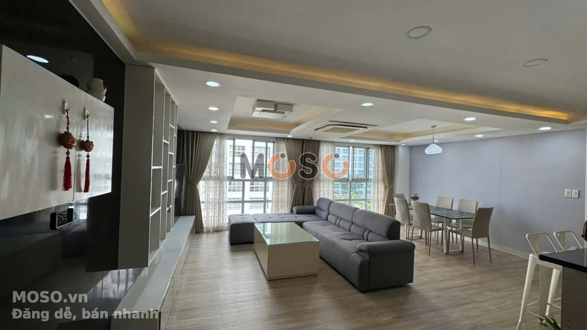 Cho thuê căn hộ chung cư Đường Nguyễn Văn Linh Quận 7, TP.HCM – 3 phòng ngủ, giá 28 triệu - ảnh 1
