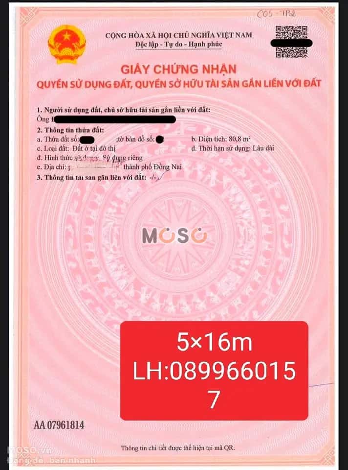 Bán đất Cây quéo  Huyện Vĩnh Cửu, Đồng Nai – giá 1.1 tỷ - ảnh 5