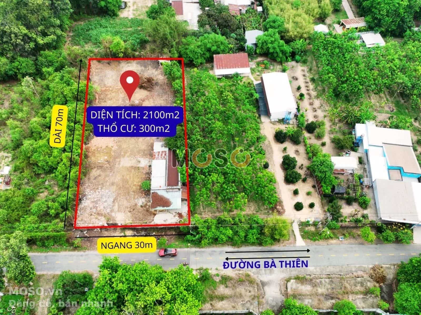 Bán đất Bà Thiên  Huyện Củ Chi, TP.HCM – giá 10 tỷ - ảnh 1