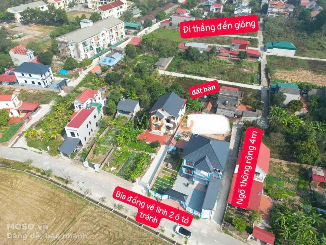 Bán đất thôn Vệ Linh Huyện Sóc Sơn, TP. Hà Nội – giá 2.5 tỷ - ảnh 4