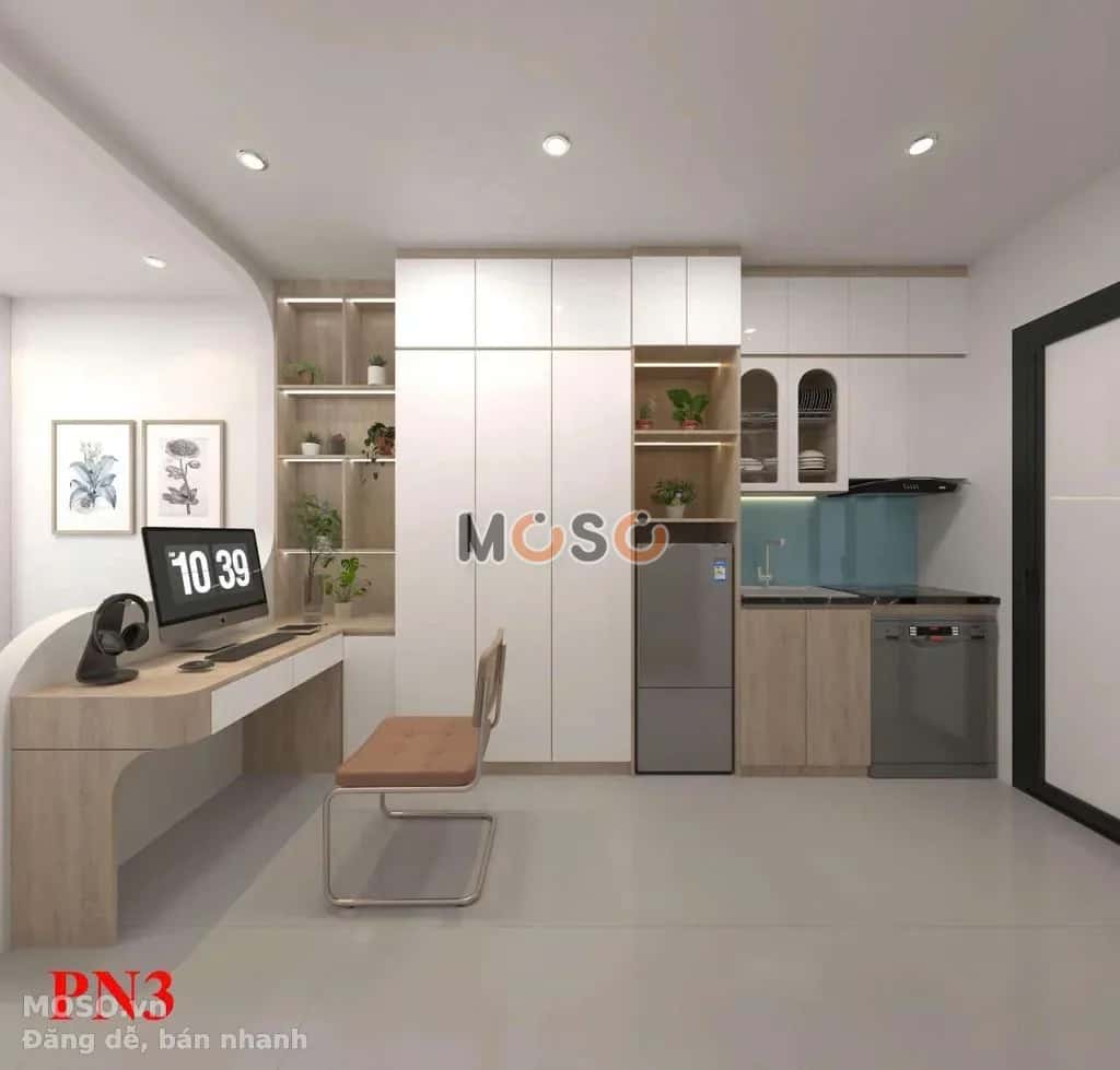 Cho thuê căn hộ dịch vụ Phố Phùng Khoang Đại Mỗ, Hà Nội – 1 phòng ngủ, giá 4.2 triệu - ảnh 2