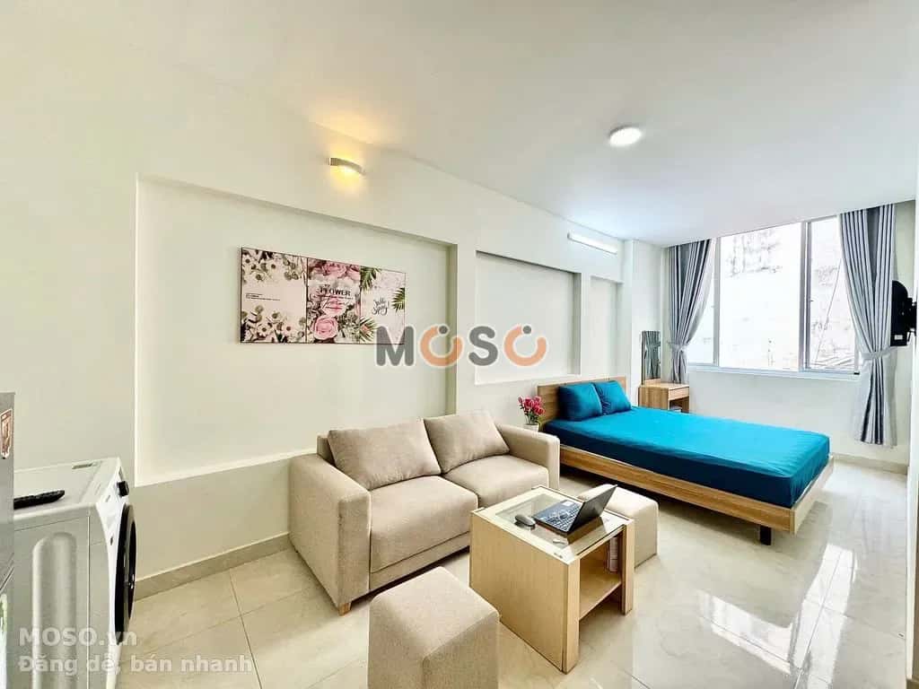 Cho thuê căn hộ dịch vụ Đường Nguyễn Thiện Thuật Quận 3, TP.HCM – 1 phòng ngủ, giá 7.5 triệu - ảnh 1