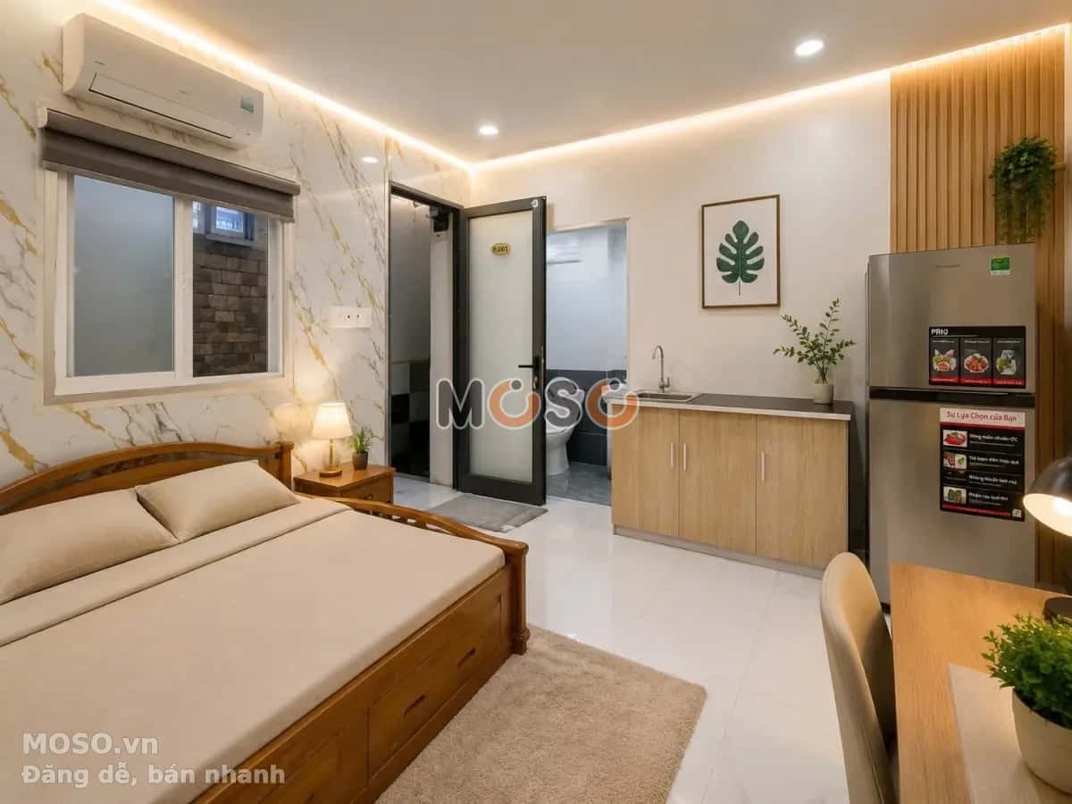 Cho thuê căn hộ chung cư Đường Lê Văn Thọ An Hội Tây, TP.HCM – 1 phòng ngủ, giá 4.5 triệu - ảnh 4