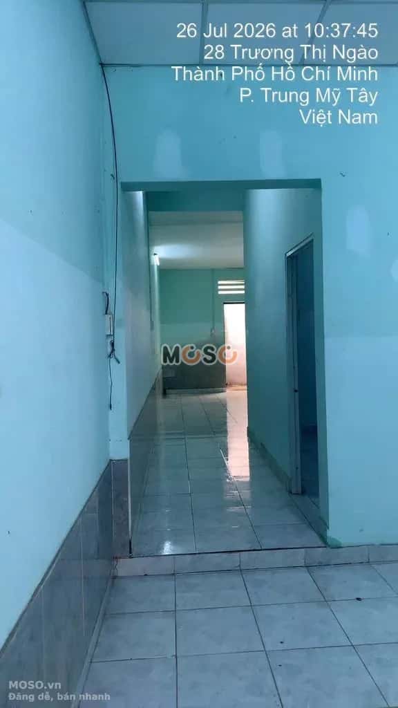Cho thuê nhà hẻm Đường Trương Thị Ngào Quận 12, TP.HCM – 2 phòng ngủ, giá 6.5 triệu - ảnh 2
