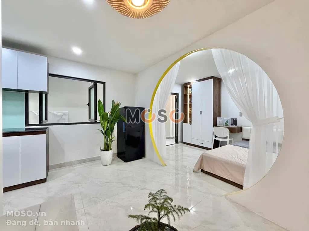 Cho thuê căn hộ dịch vụ Lê Quang Định Quận Bình Thạnh, TP.HCM – 1 phòng ngủ, giá 7.7 triệu - ảnh 1