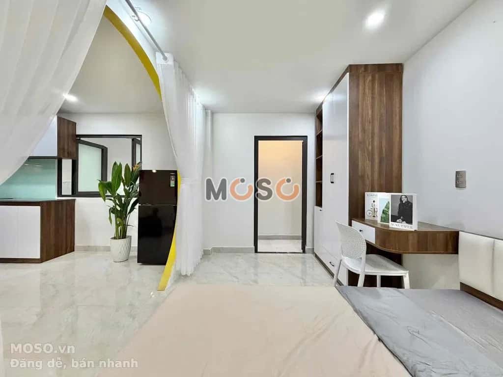 Cho thuê căn hộ dịch vụ Lê Quang Định Quận Bình Thạnh, TP.HCM – 1 phòng ngủ, giá 7.7 triệu - ảnh 3