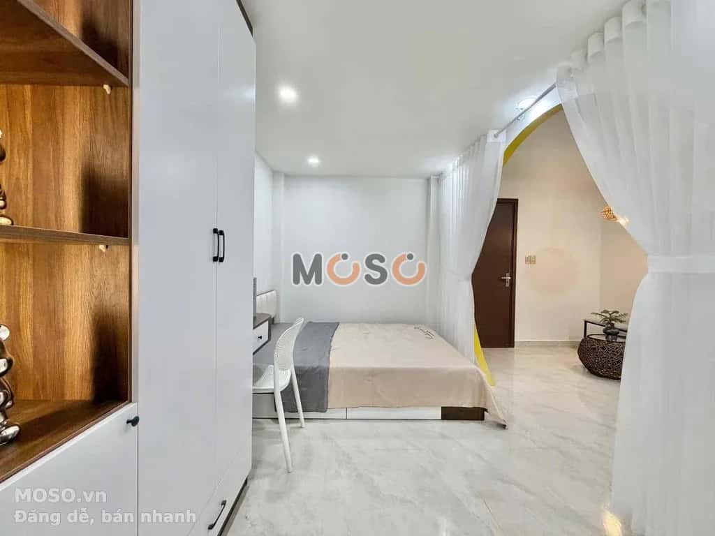 Cho thuê căn hộ dịch vụ Lê Quang Định Quận Bình Thạnh, TP.HCM – 1 phòng ngủ, giá 7.7 triệu - ảnh 4