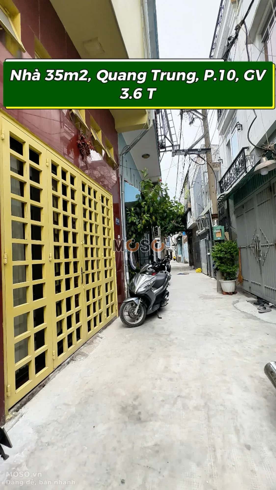 Bán nhà hẻm Quang Trung Quận Gò Vấp, TP.HCM – 2 phòng ngủ, giá 3.6 tỷ - ảnh 1