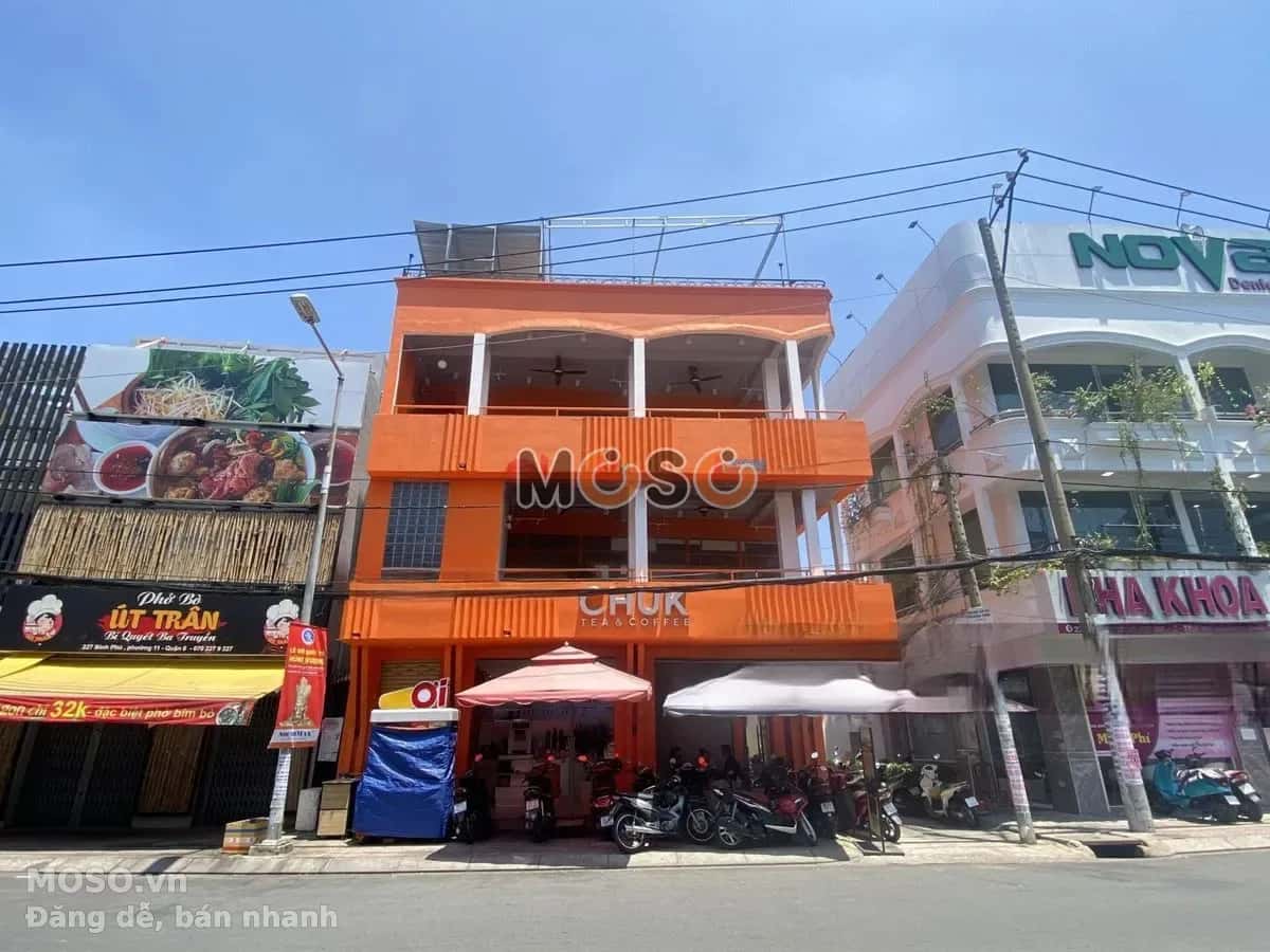 Cho thuê nhà mặt tiền Bình Phú Quận 6, TP.HCM – giá 60 triệu - ảnh 1