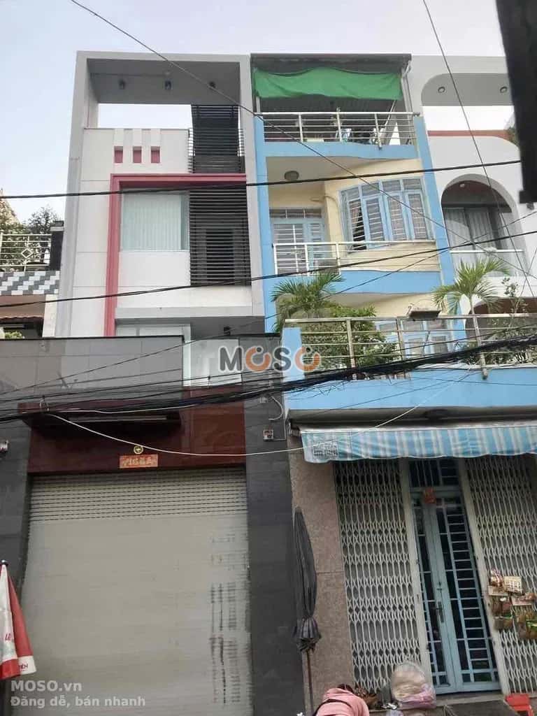 Cho thuê nhà mặt tiền Tân Hòa Đông Quận 6, TP.HCM – 4 phòng ngủ, giá 22 triệu - ảnh 1