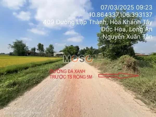 Bán đất Đường Lập Thành Huyện Đức Hòa, Long An – giá 2.4 tỷ - ảnh 1
