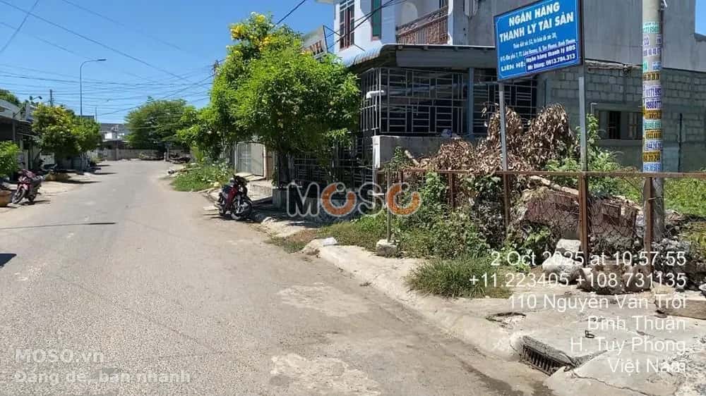 Bán đất Nguyễn Văn Trỗi Huyện Tuy Phong, Bình Thuận – giá 2.8 tỷ - ảnh 1