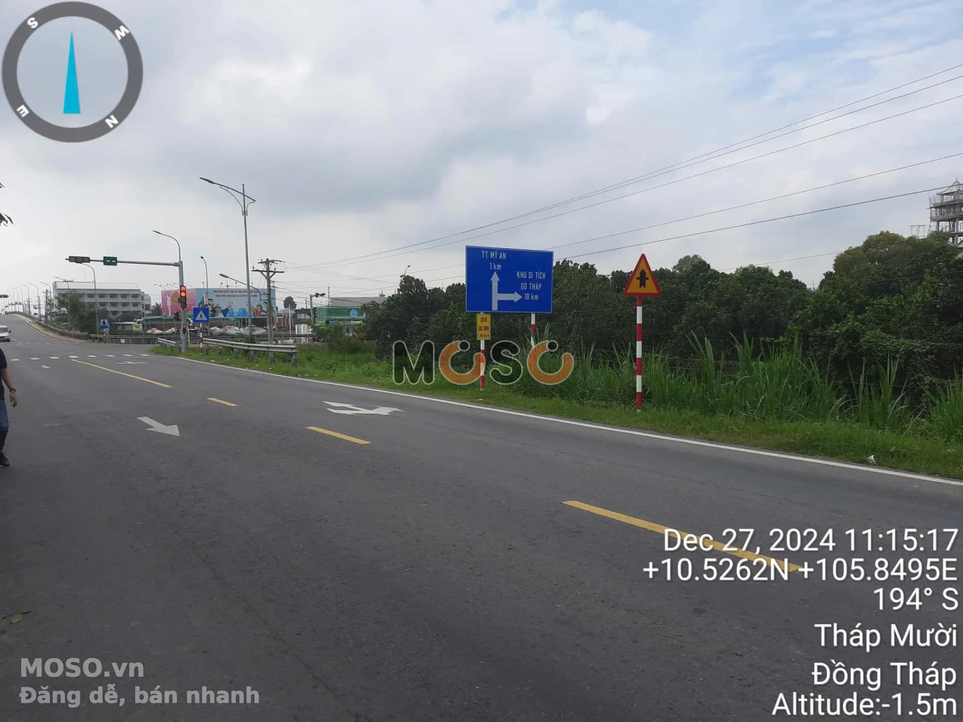 Bán đất Quốc lộ N2 Huyện Tháp Mười, Đồng Tháp – giá 2 tỷ - ảnh 2