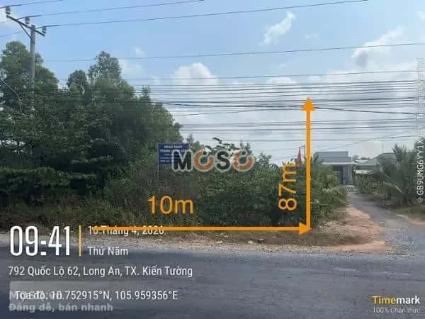 Bán đất Thị xã Kiến Tường, Long An – giá 4.2 tỷ - ảnh 1