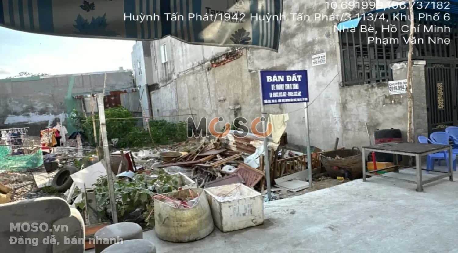 Bán đất Hẻm 1942 Huỳnh Tấn Phát Huyện Nhà Bè, TP.HCM – giá 5.8 tỷ - ảnh 2
