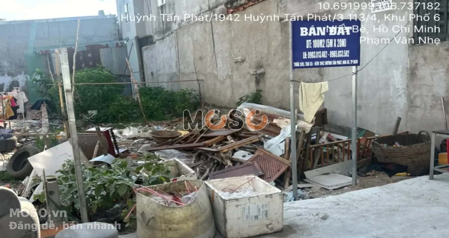 Bán đất Hẻm 1942 Huỳnh Tấn Phát Huyện Nhà Bè, TP.HCM – giá 5.8 tỷ - ảnh 5