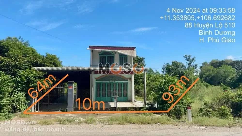 Bán nhà hẻm Huyện Phú Giáo, Bình Dương – giá 3.1 tỷ - ảnh 1