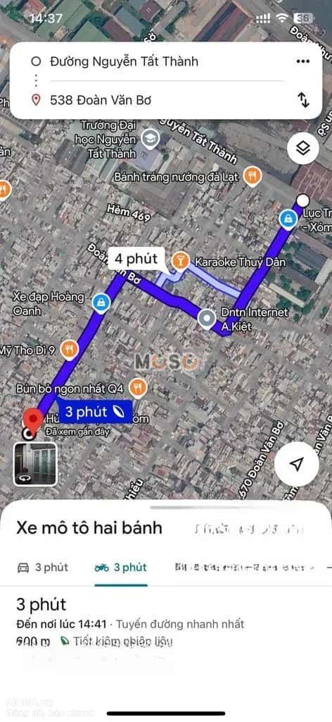 Cho thuê căn hộ dịch vụ Đoàn Văn Bơ Quận 4, TP.HCM – 1 phòng ngủ, giá 6 triệu - ảnh 5