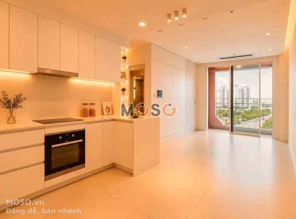 Cho thuê căn hộ chung cư Đường Trần Bạch Đằng Thành phố Thủ Đức, TP.HCM – 2 phòng ngủ, giá 32 triệu - ảnh 3