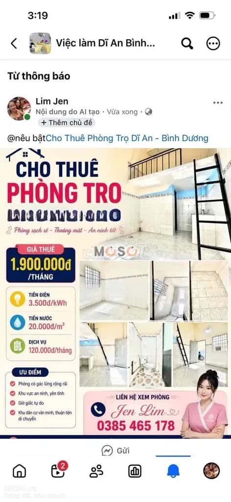 Cho thuê phòng trọ Đường số 10B Quận 4, TP.HCM – giá 1.9 triệu - ảnh 2