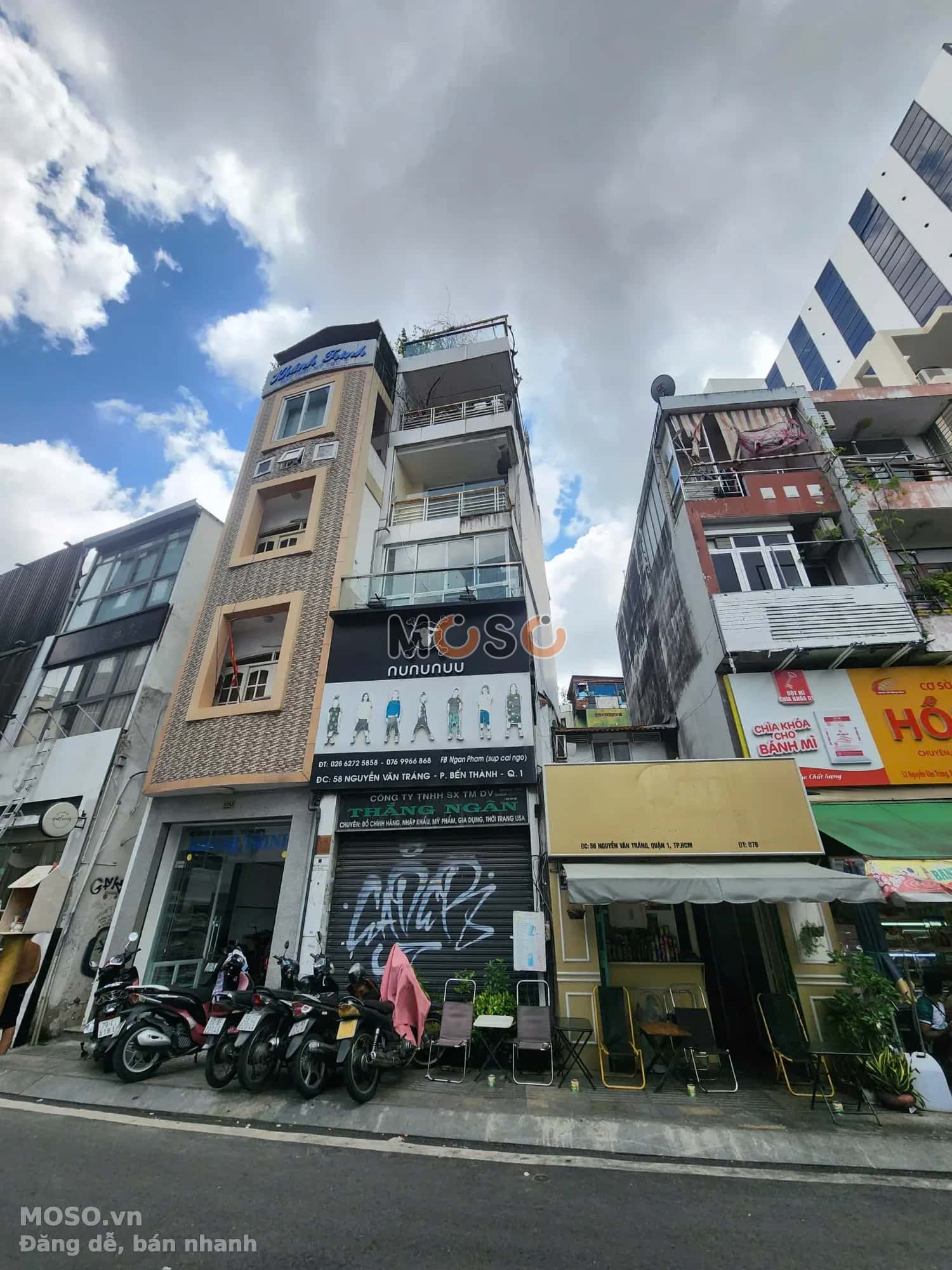 Cho thuê nhà mặt tiền Nguyễn Văn Tráng Quận 1, TP.HCM – 1 phòng ngủ, giá 55 triệu - ảnh 1