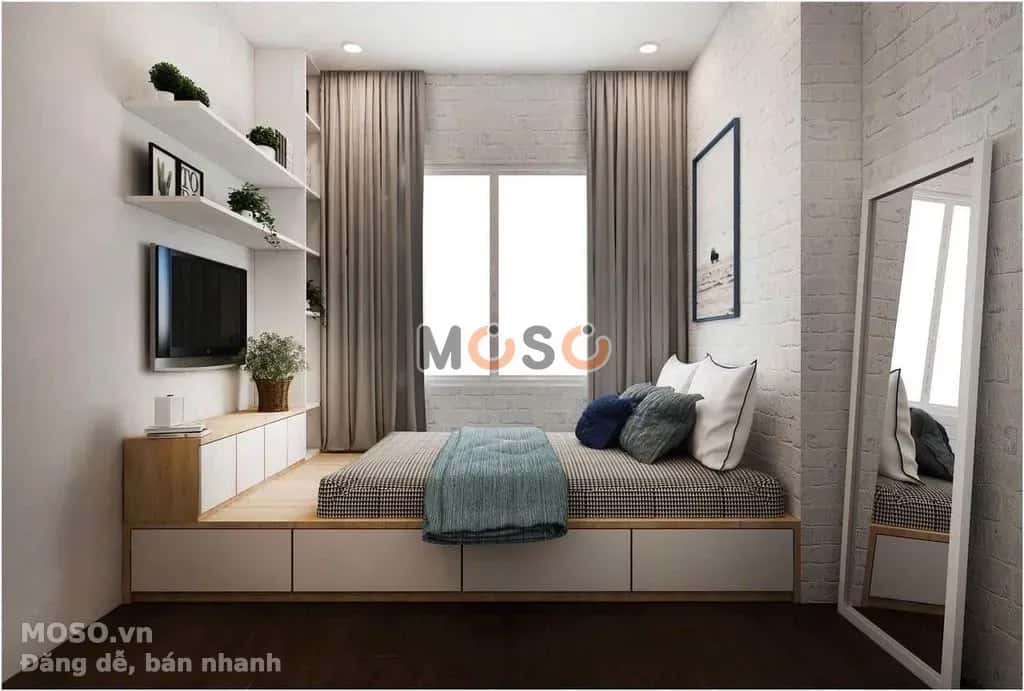 Cho thuê căn hộ chung cư Đường Nguyễn Hữu Cảnh Bình Thạnh, TP.HCM – 2 phòng ngủ, giá 9 triệu - ảnh 8