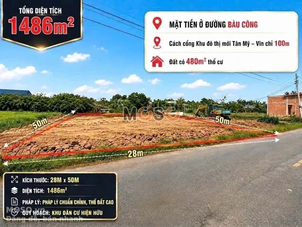 Bán đất Bàu Công  Huyện Đức Hòa, Long An – giá 18.2 tỷ - ảnh 3