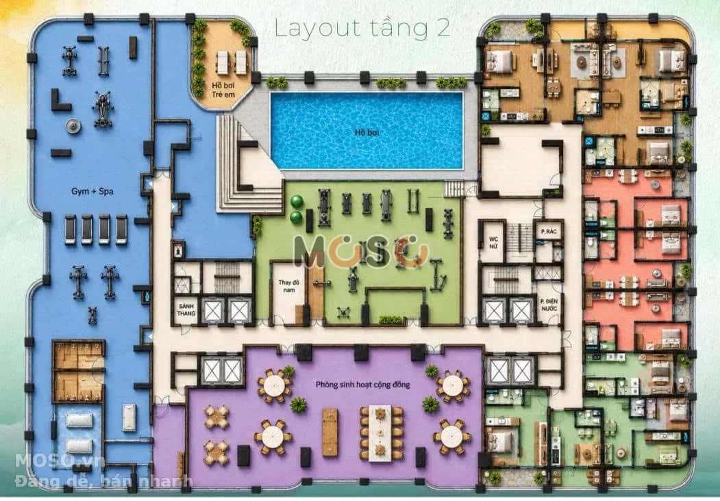 Bán căn hộ chung cư Minh Mạng Quận Cẩm Lệ, TP. Đà Nẵng – 2 phòng ngủ, giá 2.8 tỷ - ảnh 3