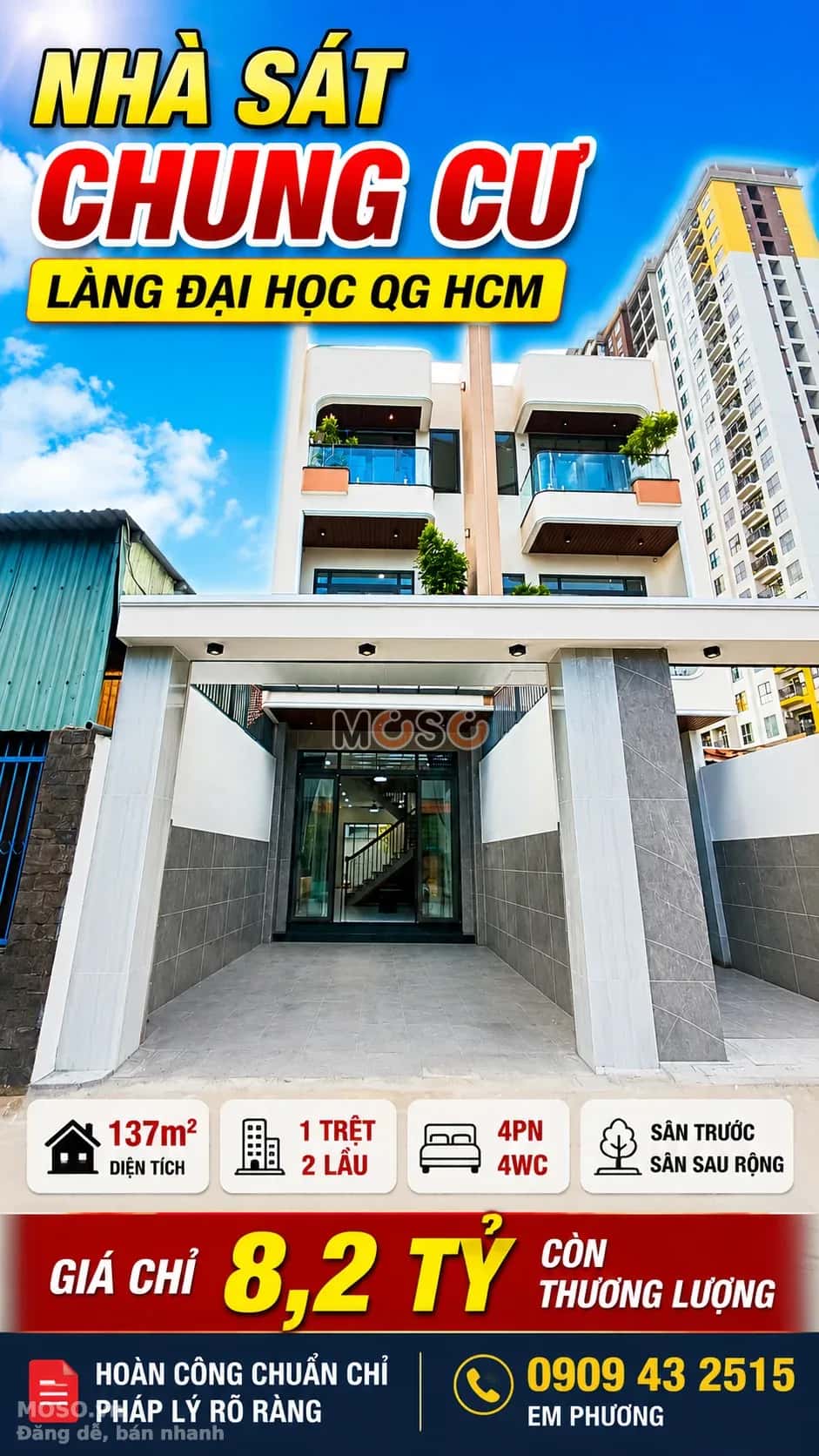 Bán nhà mặt tiền Trần Đại Nghĩa Thành phố Dĩ An, Bình Dương – 4 phòng ngủ, giá 8.2 tỷ - ảnh 1