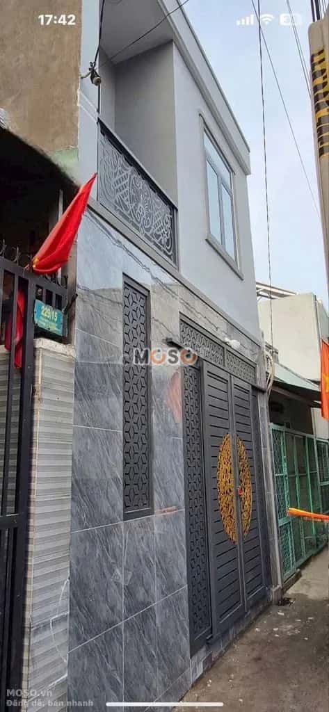 Bán nhà hẻm Quốc lộ 1A Thành phố Dĩ An, TP.HCM – 2 phòng ngủ, giá 2.5 tỷ - ảnh 1