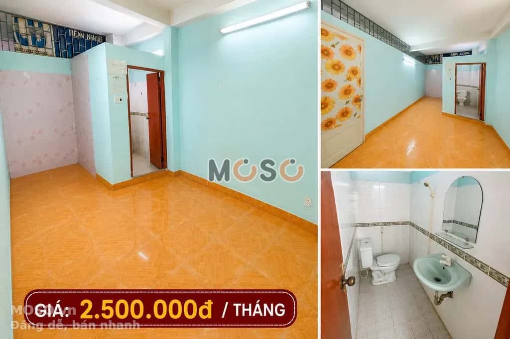Cho thuê phòng trọ Đường Âu Cơ Quận Tân Phú, TP.HCM – 8 phòng ngủ, giá 2.5 triệu - ảnh 3
