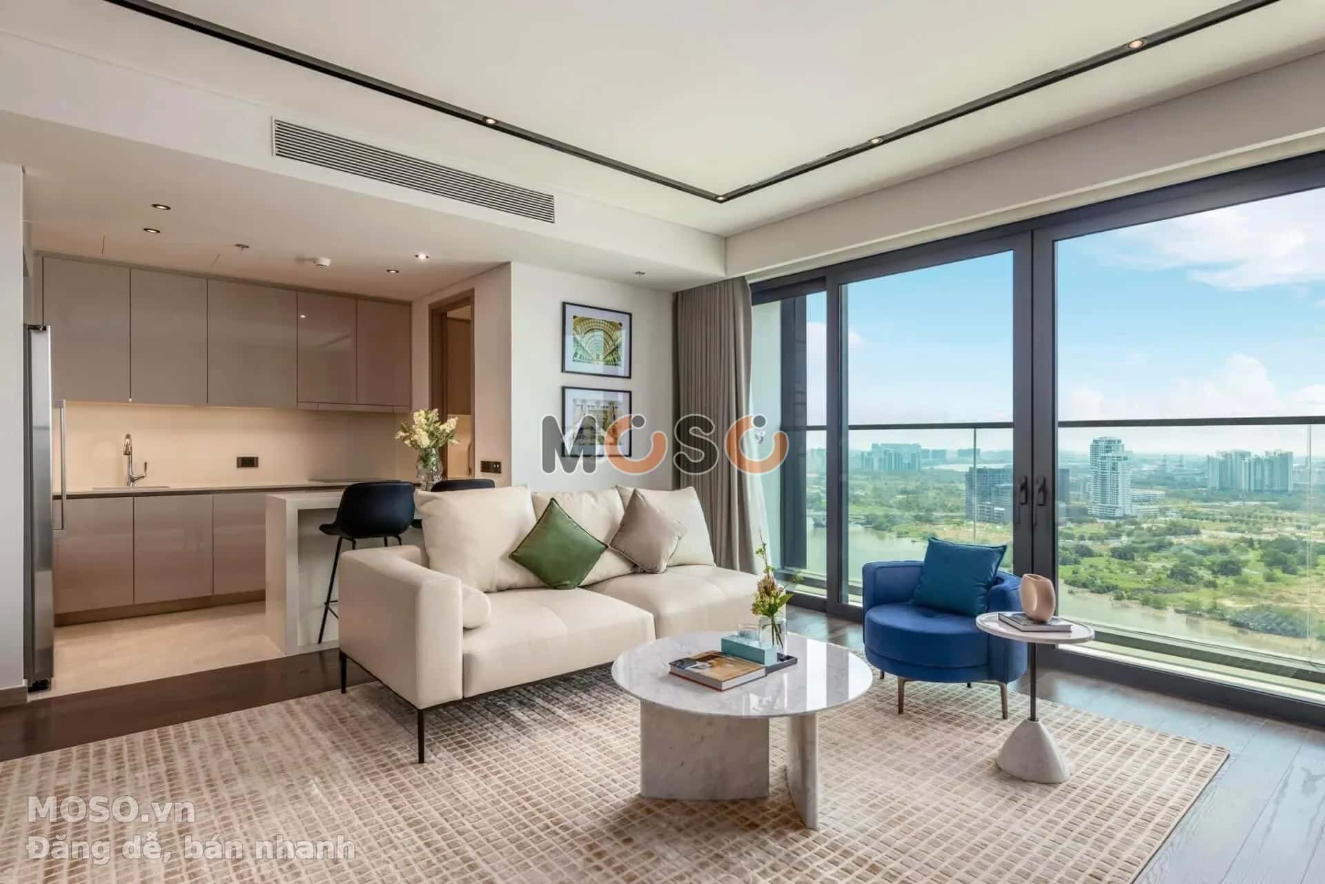 Cho thuê căn hộ chung cư Đường Tôn Đức Thắng quận 1, TP.HCM – 2 phòng ngủ, giá 50 triệu - ảnh 1