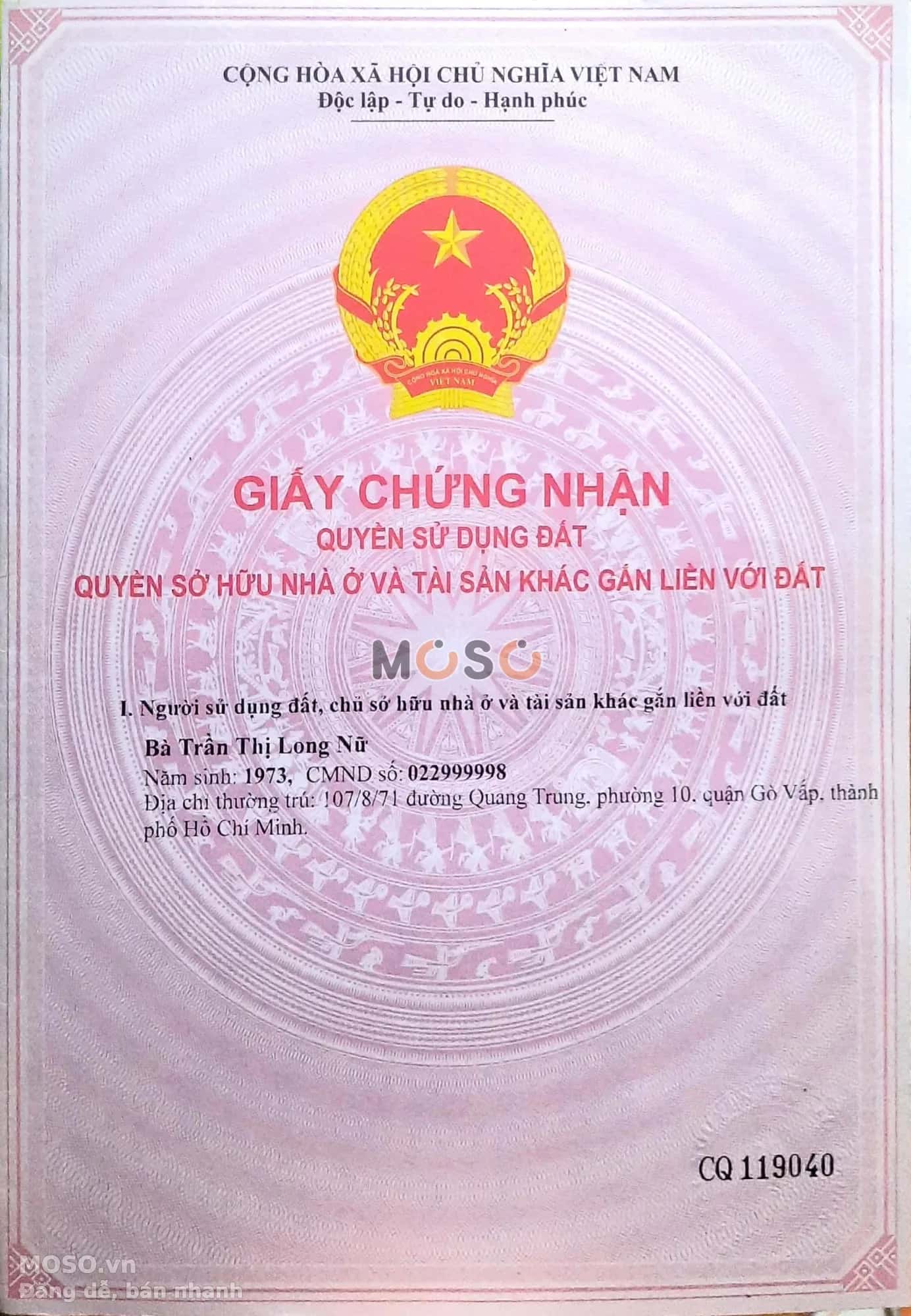 Bán đất Dt744 Huyện Dầu Tiếng, Bình Dương – giá 1.1 tỷ - ảnh 1