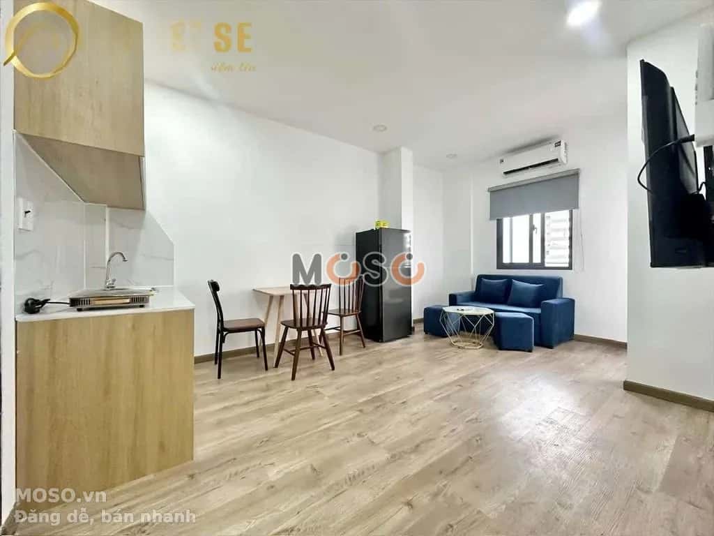 Cho thuê căn hộ dịch vụ Bạch Đằng Quận Bình Thạnh, TP.HCM – 1 phòng ngủ, giá 11 triệu - ảnh 2