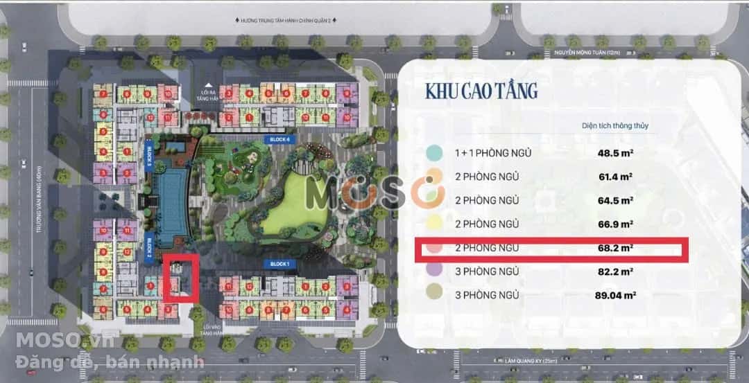 Cho thuê căn hộ chung cư Trương Văn Bang Quận 2, TP.HCM – 2 phòng ngủ, giá 14 triệu - ảnh 1