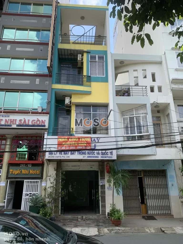 Cho thuê nhà mặt tiền Cách Mạng Tháng Tám Quận 10, TP.HCM – 5 phòng ngủ, giá 39 triệu - ảnh 1