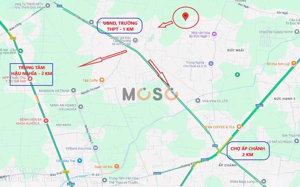 Bán đất hẻm đường Đức Ngãi, Ấp Đức Ngãi 1 Huyện Đức Hòa, Long An – giá 1.4 tỷ - ảnh 4
